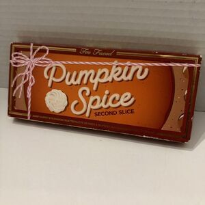 Too Faced Pumpkin Spice Second Slice Eyeshadow‎ Palette NWB